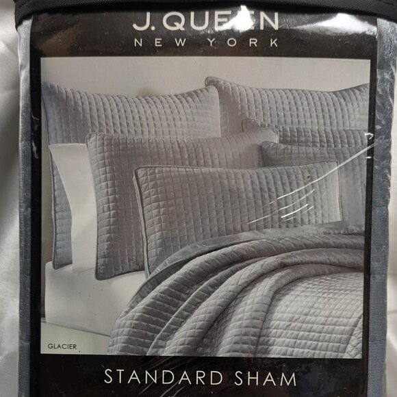 J.QUEEN New York "Glacier" Standard Sham - Picture 3 of 4